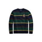 Ralph Lauren Striped Merino Wool Sweater Navy Multi