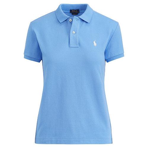 Polo Ralph Lauren Classic Fit Mesh Polo Shirt Harbor Island Blue