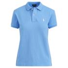 Polo Ralph Lauren Classic Fit Mesh Polo Shirt Harbor Island Blue