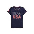 Ralph Lauren Team Usa Cotton T-shirt French Navy