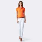 Ralph Lauren Cotton Piqu Polo Shirt Bright Orange