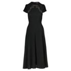 Ralph Lauren Delphine Wool Dress Black