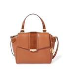 Ralph Lauren Vachetta-suede Madelyn Satchel Brown