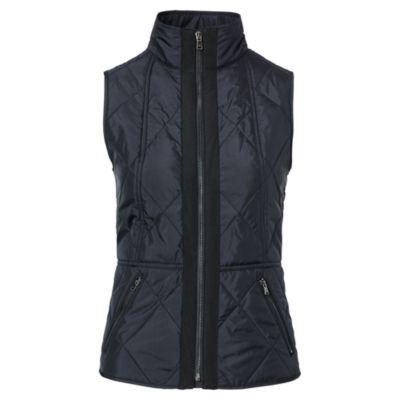 Ralph Lauren Full-zip Mockneck Vest Polo Black