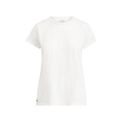 Ralph Lauren Cotton Jersey Crewneck T-shirt Cream