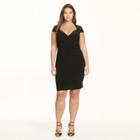 Ralph Lauren Ruched Jersey Dress Black-black