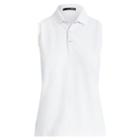 Ralph Lauren Tailored Fit Golf Polo Shirt Pure White
