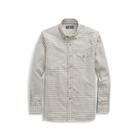 Ralph Lauren Classic Fit Gingham Shirt Heather Grey/cream