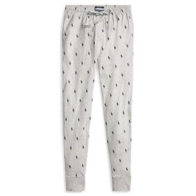 Ralph Lauren Allover Pony Cotton Jogger Andover Heather/navy