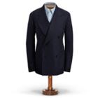 Ralph Lauren Windowpane Wool Sport Coat Navy Multi