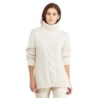 Polo Ralph Lauren Aran-knit Turtleneck Sweater Cream