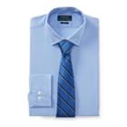 Ralph Lauren Slim Fit Patterned Dobby Shirt 2290 Azure/white