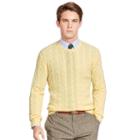 Polo Ralph Lauren Cable-knit Cashmere Sweater Fall Yellow