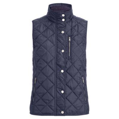 Ralph Lauren Diamond-quilted Vest Rl Navy Sp