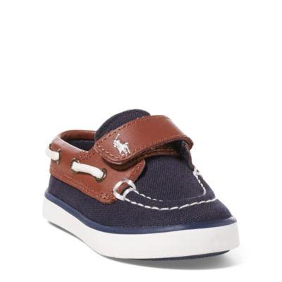 Ralph Lauren Sander Ez Boat Shoe Navy/tan