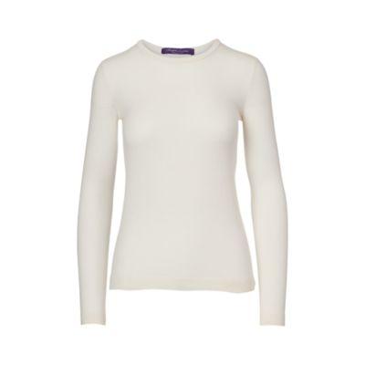Ralph Lauren Cashmere Crewneck Sweater Cream