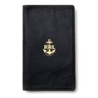 Ralph Lauren Capeskin Passport Wallet Black