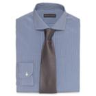 Ralph Lauren Black Label Bond Tailored Stretch Shirt Blue And White