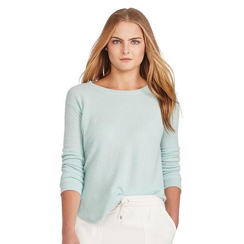 Polo Ralph Lauren Cashmere Crewneck Sweater Foster Green