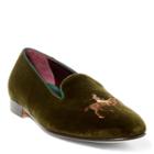 Ralph Lauren Collis Velvet Horse Slipper