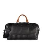 Ralph Lauren Quilted Leather Duffel Bag Black