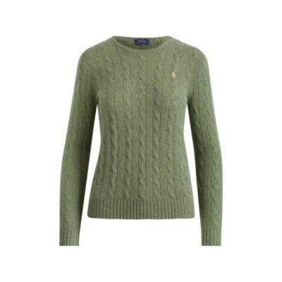 Ralph Lauren Wool-cashmere Crewneck Sweater Lovette Heather