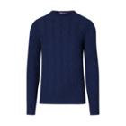 Ralph Lauren Cable-knit Cashmere Sweater Classic Navy