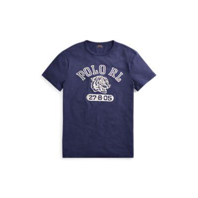 Ralph Lauren Classic Fit Cotton T-shirt Cruise Navy 4x Big