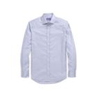 Ralph Lauren Houndstooth Cotton Dress Shirt Blue And White