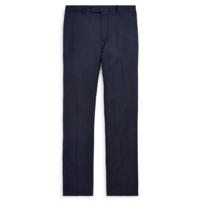 Ralph Lauren Classic Fit Linen-blend Pant Aviator Navy