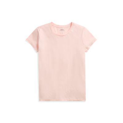 Ralph Lauren Cotton Crewneck T-shirt Cloud Pink