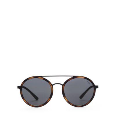 Ralph Lauren Double-bridge Sunglasses Dark Gray