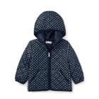 Ralph Lauren Dotted Quilted Full-zip Jacket Navy/white 9m