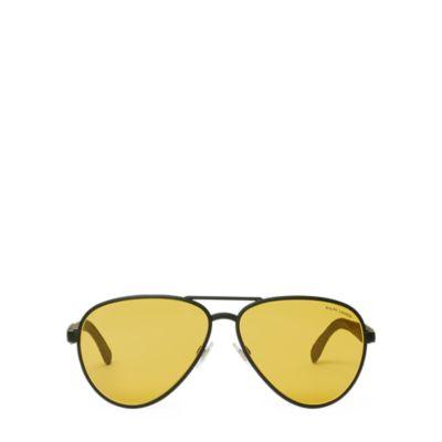Ralph Lauren Safari Pilot Sunglasses Vintage Gunmetal/olive