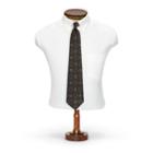 Ralph Lauren Handmade Print Wool Tie Forest Green/cream/red