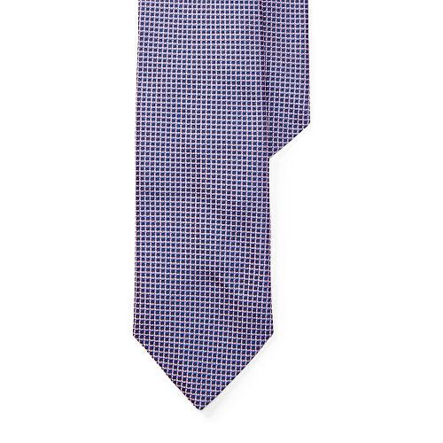 Polo Ralph Lauren Woven Silk Narrow Tie Pink
