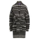 Ralph Lauren Fair Isle Shawl Cardigan Charcoal Multi