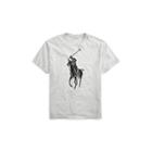 Ralph Lauren Classic Fit Cotton T-shirt Andover Heather/black