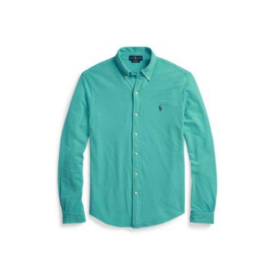 Ralph Lauren Featherweight Mesh Shirt Diver Green