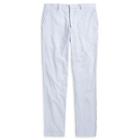 Ralph Lauren Polo Seersucker Suit Trouser Blue And White