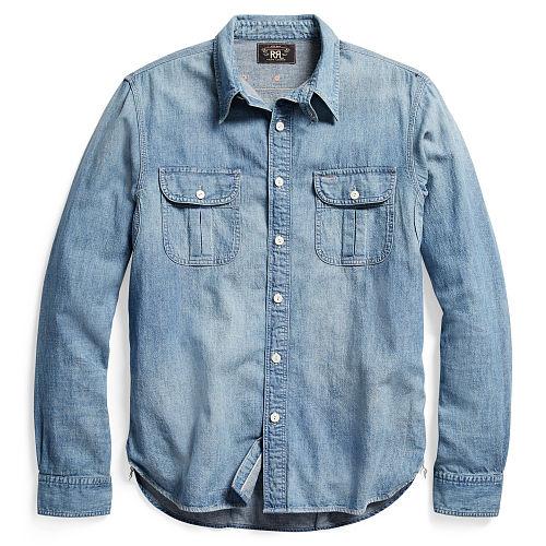 Ralph Lauren Rrl Haviland Selvedge Workshirt
