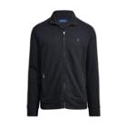 Ralph Lauren Cotton-blend-fleece Jacket Navy Heather Tweed 1x Big