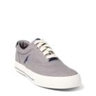 Ralph Lauren Vaughn Denim Low-top Sneaker Grey