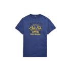 Ralph Lauren Cotton Jersey Graphic T-shirt Federal Blue 4x Big