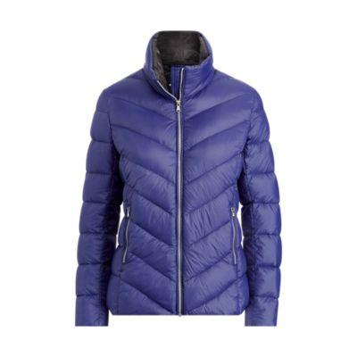 Ralph Lauren Packable Quilted Jacket Bright Blue