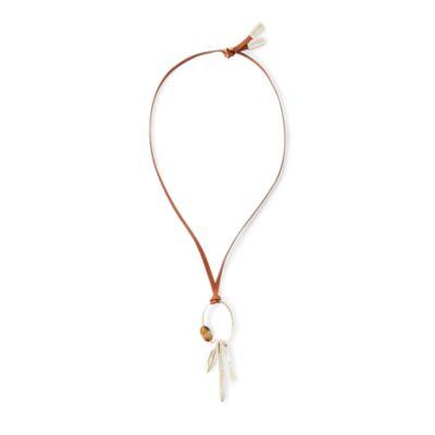 Ralph Lauren Silver-plated Pendant Necklace Silver/rl Gold