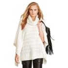 Polo Ralph Lauren Cable Wool-cashmere Poncho Collection Cream