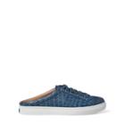 Ralph Lauren Delia Embossed Mule Sneaker Blue