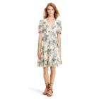 Ralph Lauren Denim & Supply Floral-print Gauze Wrap Dress Lorrie Floral