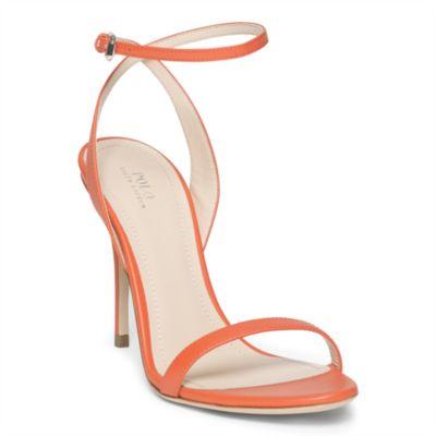 Ralph Lauren Leather Sandal Orange